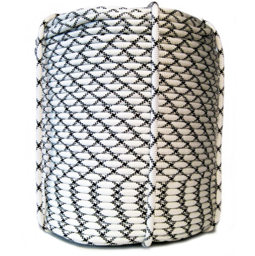  Веревка Шнур статика д.10 мм.48 пр.аб белый в Краснодаре  