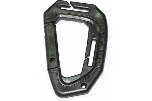 Карабин Следопыт 9см.двойной,abc-пластик