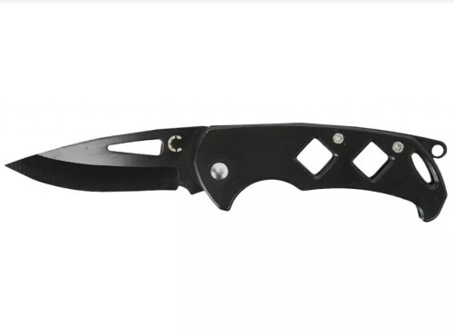 Нож Следопыт дл.клинка 70 мм,с петлей,на блистере