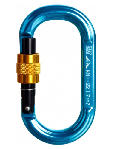  Карабин овал алюминиевый с муфтой (Keylock) в Краснодаре  