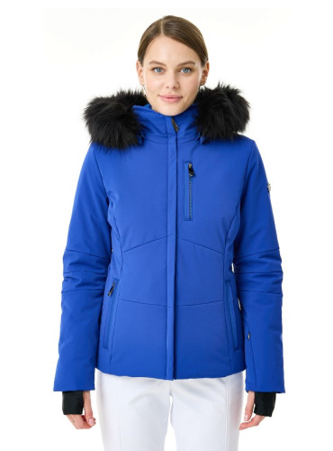 Куртка горнолыжная Poivre Blanc с иск.мехом W24-0802-WO/A синий в Краснодаре