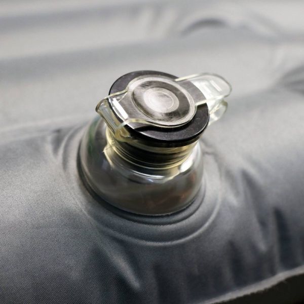 Матрас Следопыт кемпинговый надувной с насосом,190x60x12cм,PF-KS-12 синий