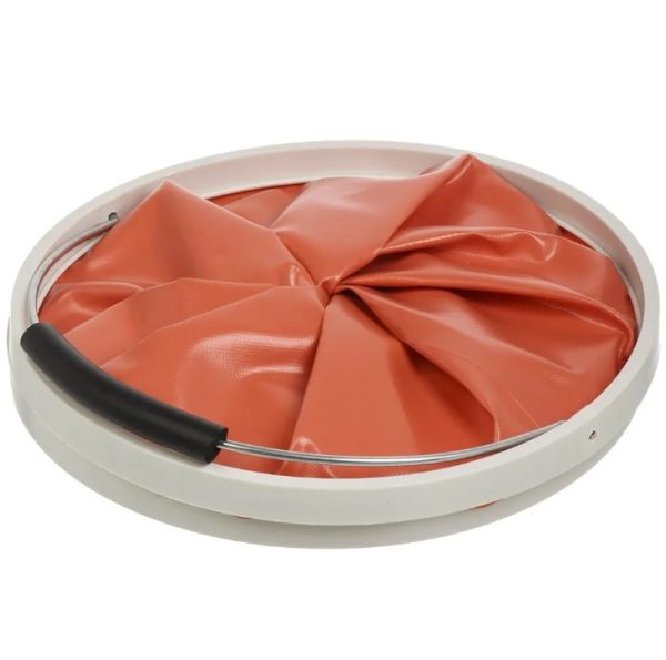 Ведро складное Следопыт 11 л оранж.,без чехла PF-CT-F17