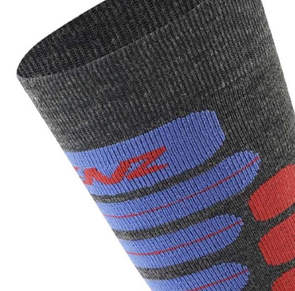 Купить Носки LENZ Skiing Kids Grey/Red/Blue в Краснодаре