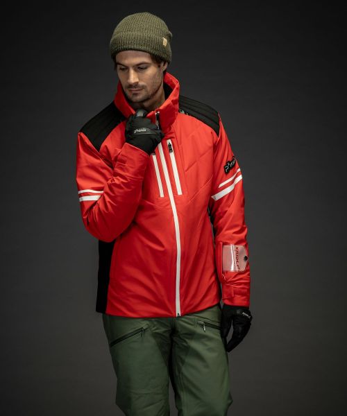 Куртка горнолыжная Phenix Traction с капюшоном RD в Краснодаре