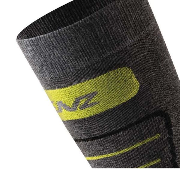 Купить Носки LENZ Skiing 1.0 Grey/Lime в Краснодаре