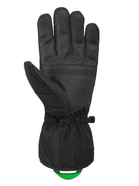 Перчатки Reusch Snow King Black/Neon Green в Краснодаре