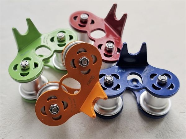  Ролик GURU Treck V2 для навесной переправы зеленый в Краснодаре  