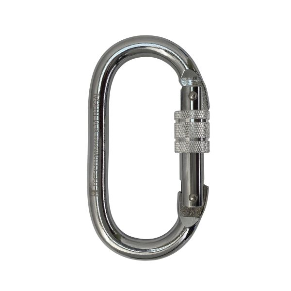  Карабин Вертикаль стальной овал  в Краснодаре  