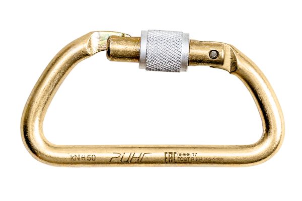  Карабин Ринг сталь трапеция (keylock) 5000 в Краснодаре  