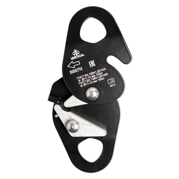  Зажим Вертикаль страховочный черный в Краснодаре  