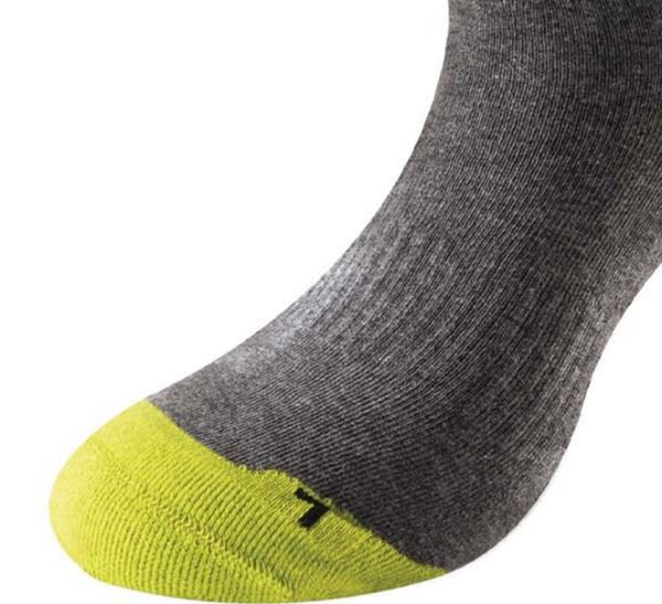 Купить Носки LENZ Skiing 1.0 Grey/Lime в Краснодаре